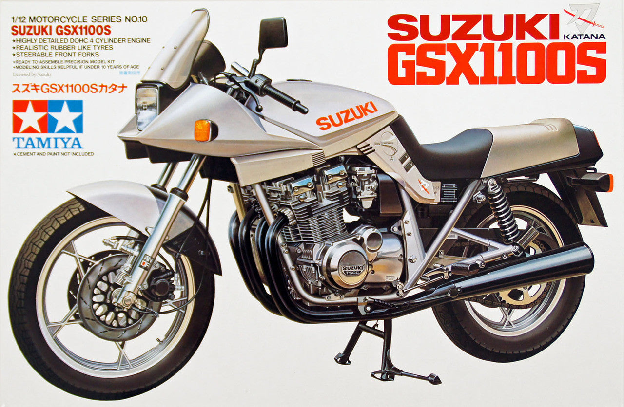 TAMIYA 1/12 SUZUKI GSX1100S KATANA MODEL KIT - Toyworld Frankston
