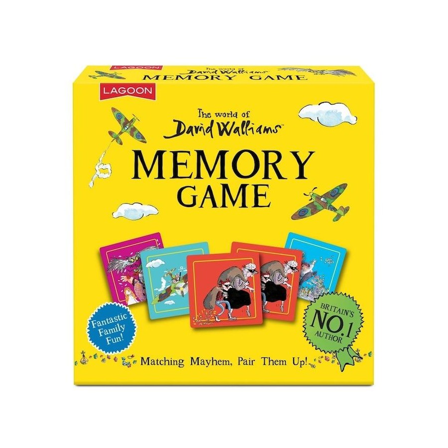 THE WORLD OF DAVID WALLIAMS - MEMORY GAME