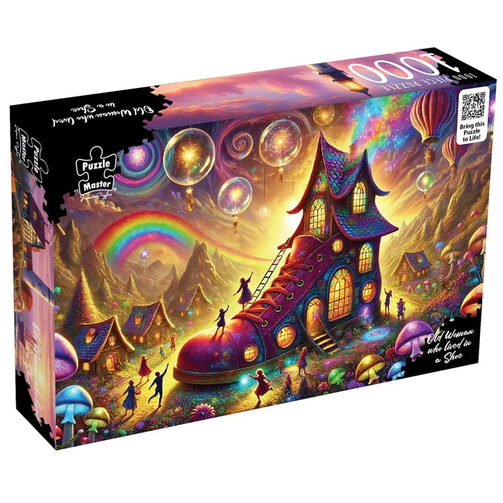 PUZZLE MASTER OLD WOMAN WHO LIVED IN A SHOE 1000 PIECE