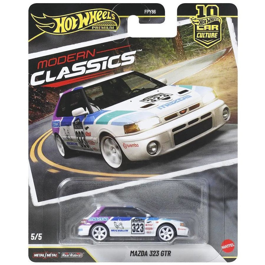 HOT WHEELS PREMIUM MODERN CLASSICS - MAZDA 323 GTR