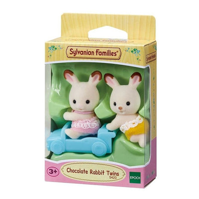 SYLVANIAN FAMILIES CHOCOLATE RABBIT TWINS