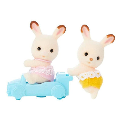 SYLVANIAN FAMILIES CHOCOLATE RABBIT TWINS