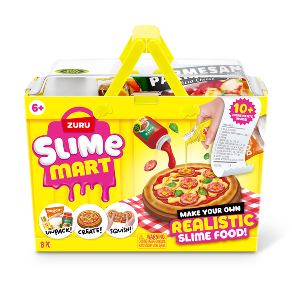 ZURU SLIME MART - SHOPPING BASKET SERIES 1 PIZZA