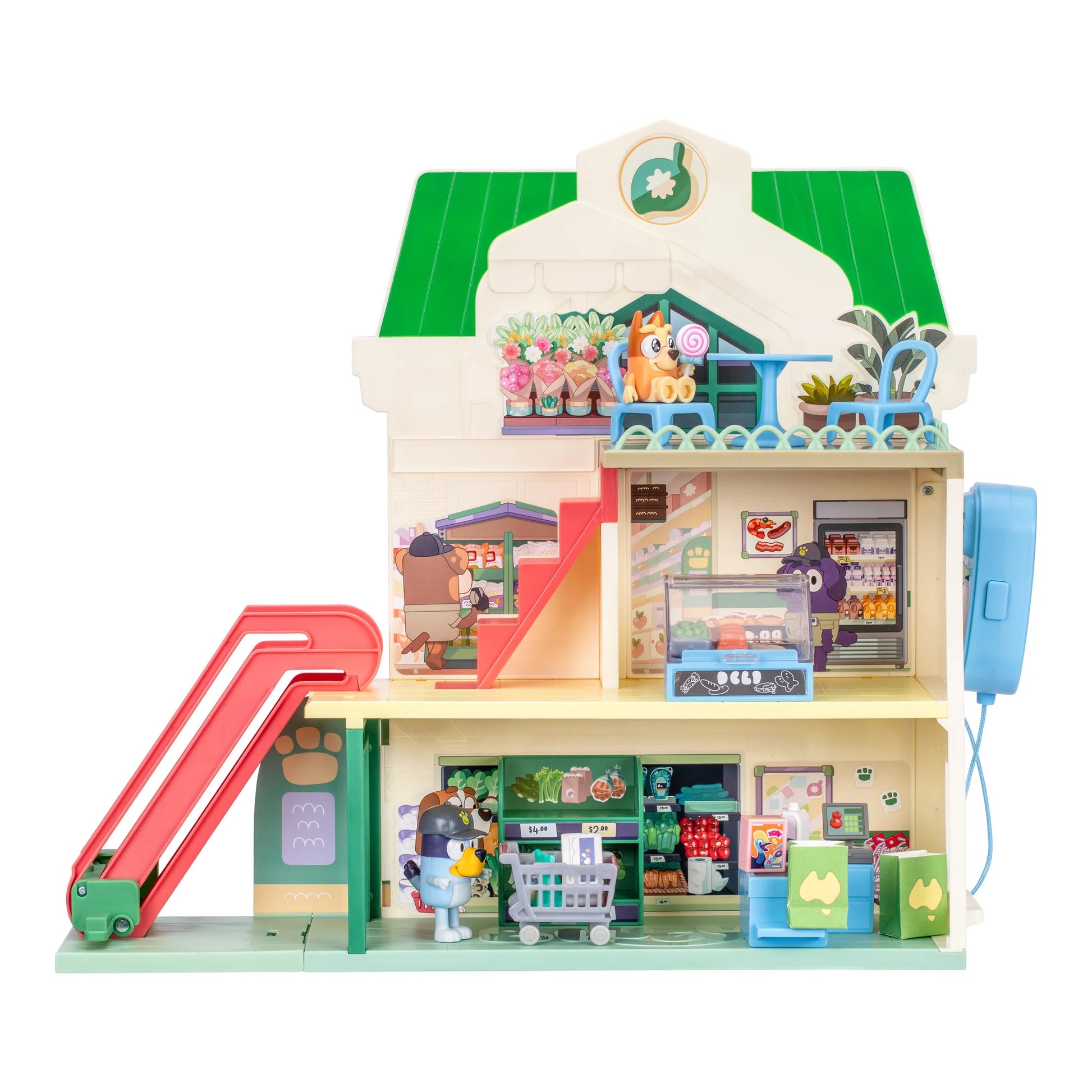 BLUEY - SUPERMARKET PLAYSET