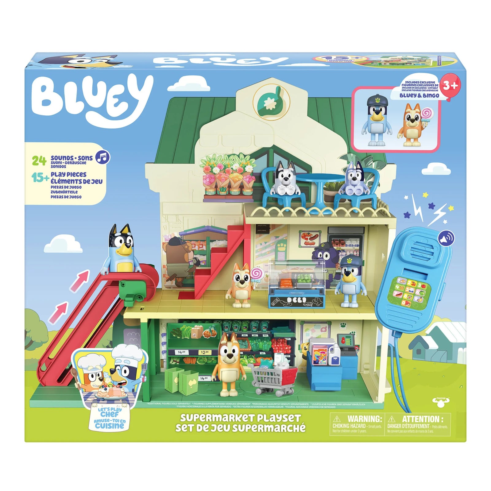 BLUEY - SUPERMARKET PLAYSET - Toyworld Frankston