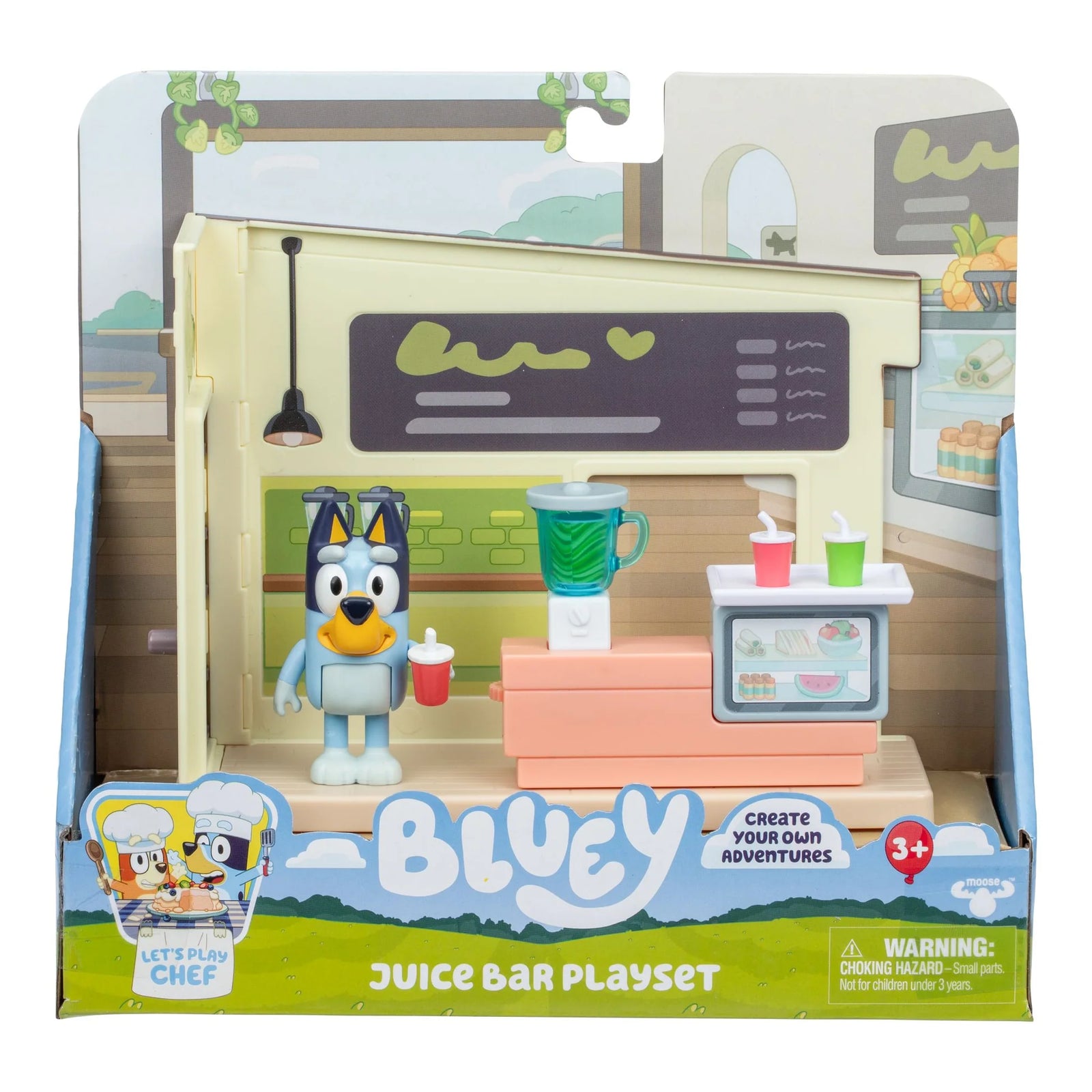 BLUEY- BLUEY JUICE BAR PLAYSET - Toyworld Frankston
