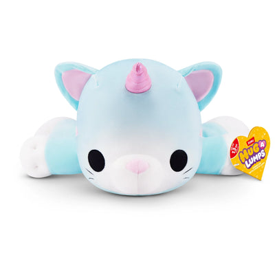 HUG A LUMPS KITTEN SERIES 3 - MEDIUM WEIGHTED PLUSH - SKY