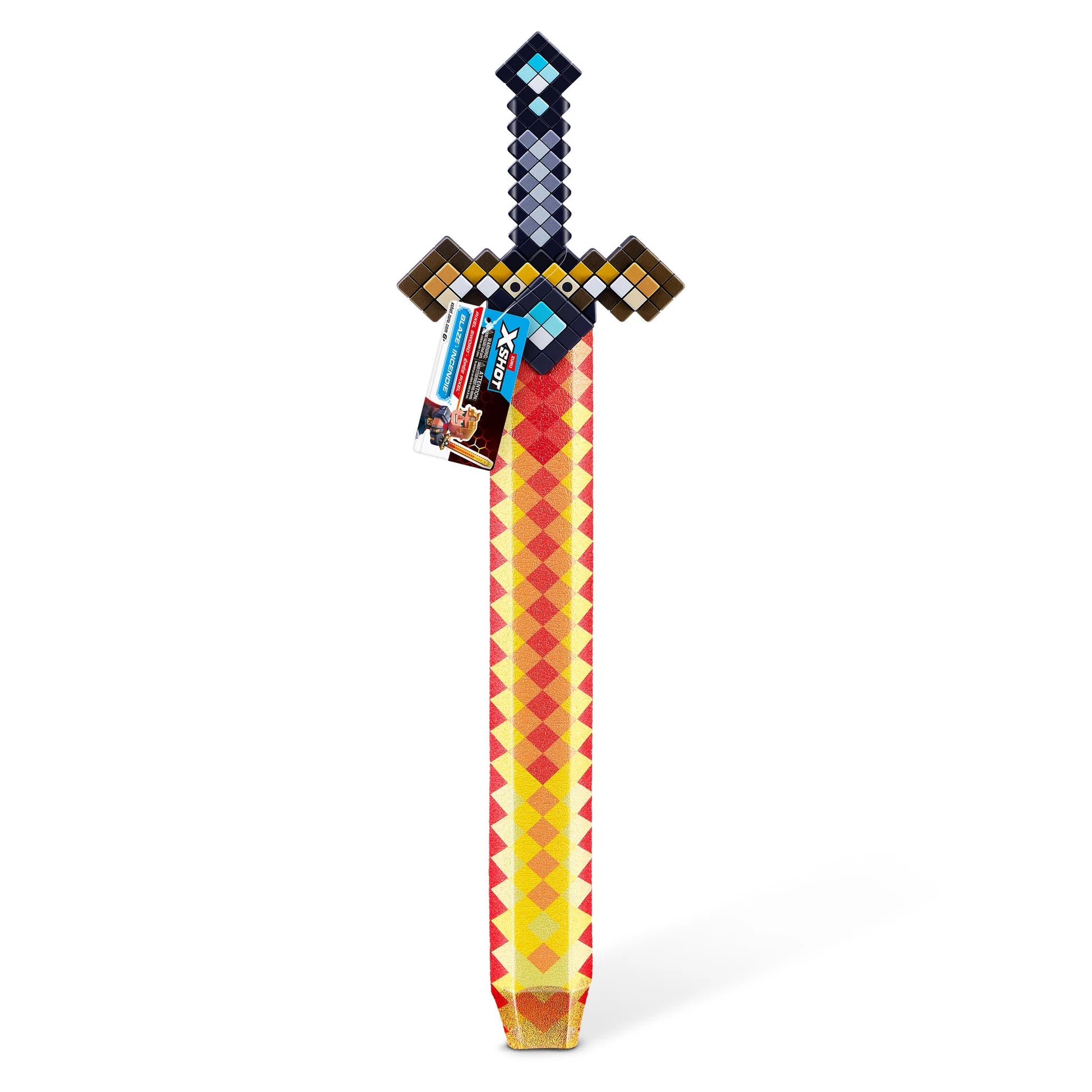 XSHOT FOAM PIXEL SWORD - BLAZE