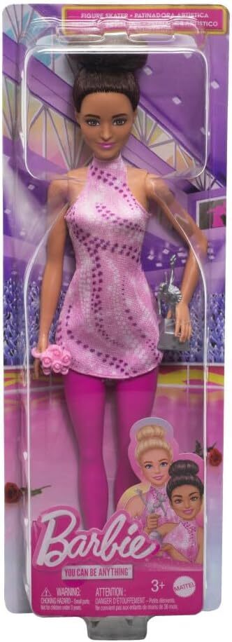 BARBIE YOU CAN BE ANYTHING - FIGURE SKATER - Toyworld Frankston