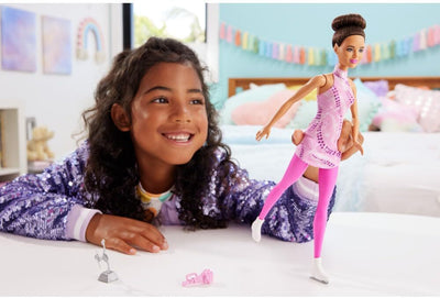 BARBIE YOU CAN BE ANYTHING - FIGURE SKATER - Toyworld Frankston