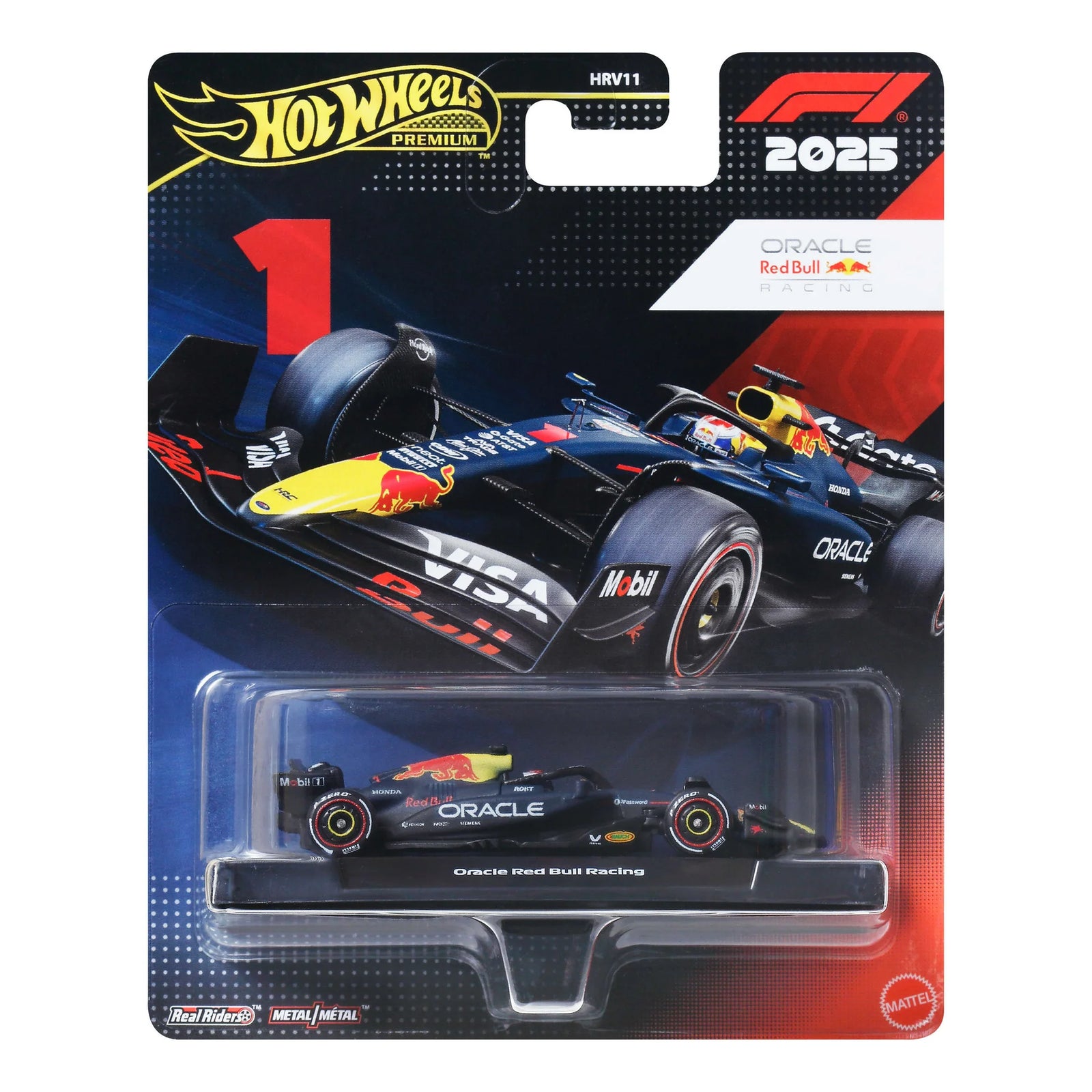HOT WHEELS PREMIUM FORMULA 1 2025 - ORACLE RED BULL RACING #1
