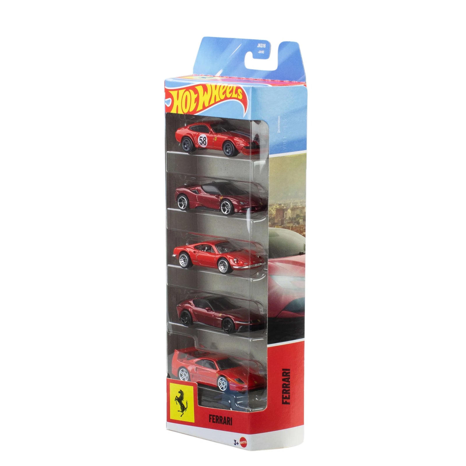 HOT WHEELS 5 PACK - FERRARI