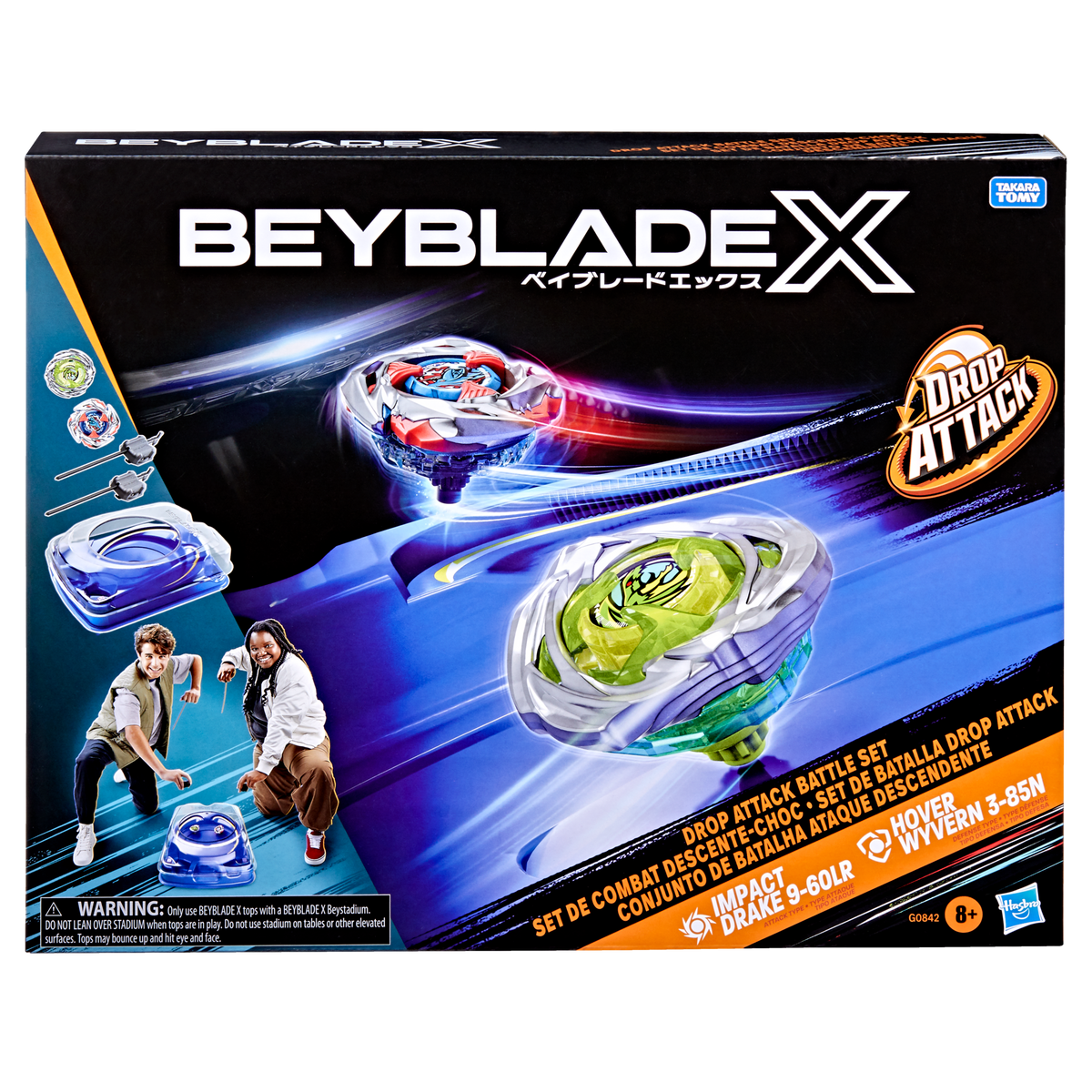 BEYBLADE X DROP ATTACK BATTLE SET - Toyworld Frankston