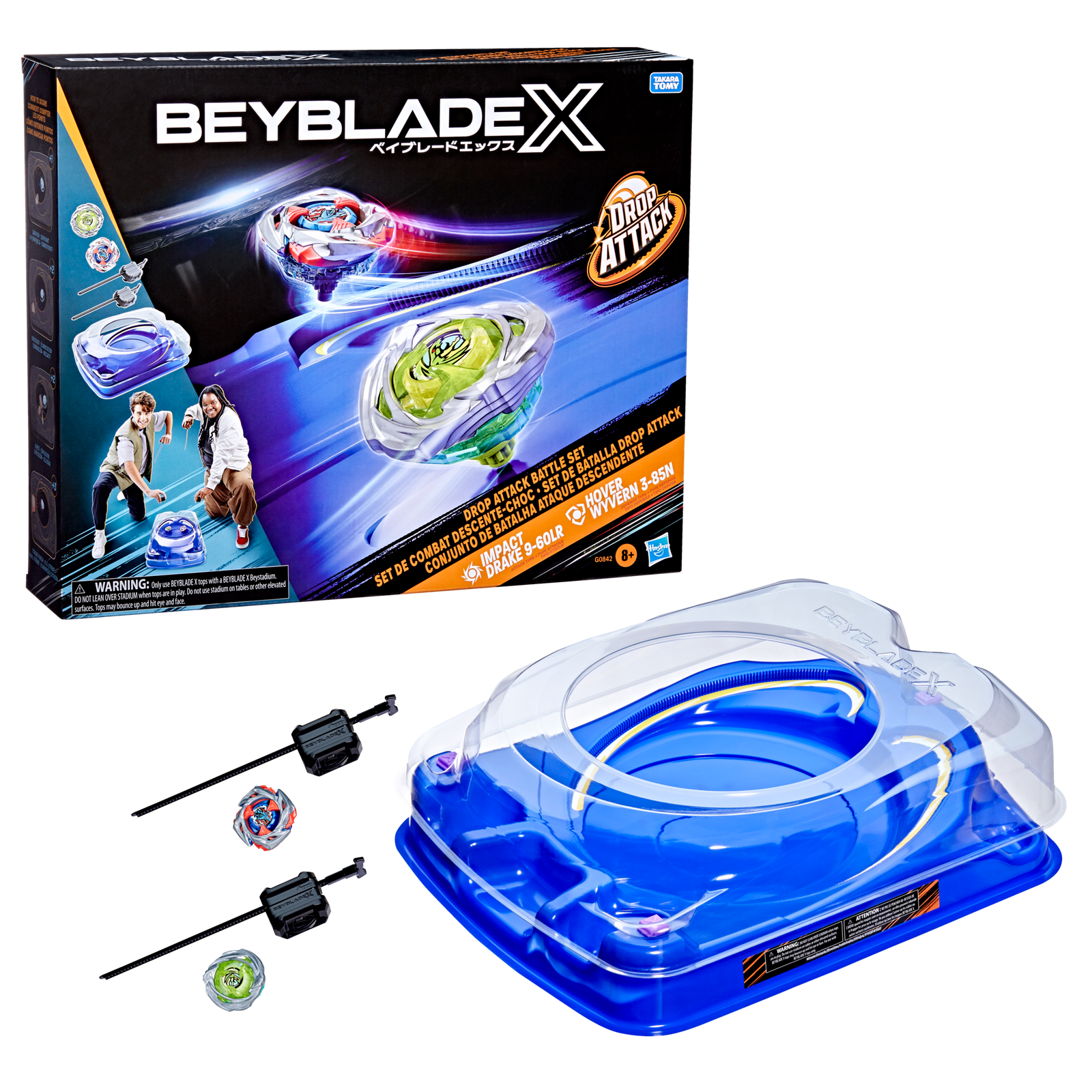 BEYBLADE X DROP ATTACK BATTLE SET - Toyworld Frankston