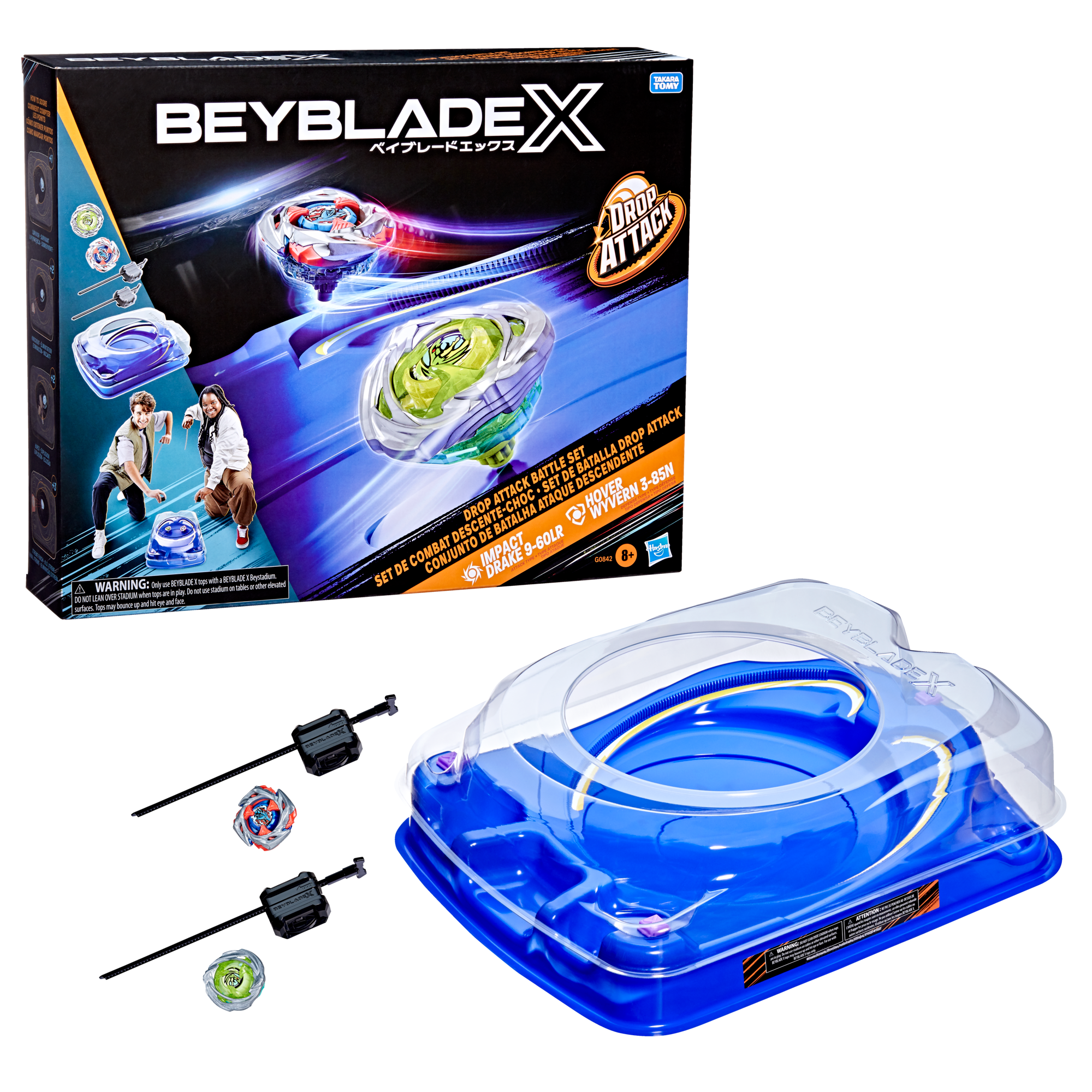 BEYBLADE X DROP ATTACK BATTLE SET - Toyworld Frankston