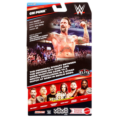 WWE ELITE COLLECTION SERIES 121 - CM PUNK