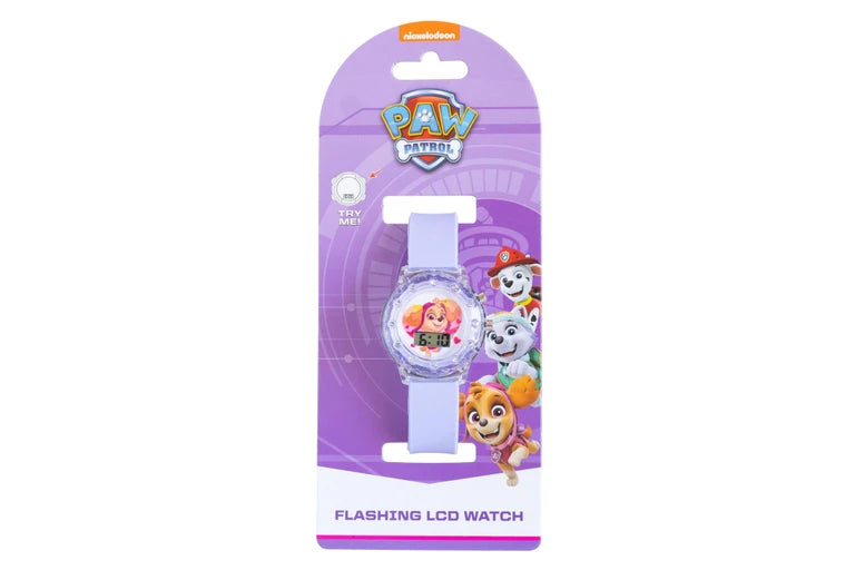 PAW PATROL - DIGITAL LIGHT UP WATCH - SKYE - Toyworld Frankston