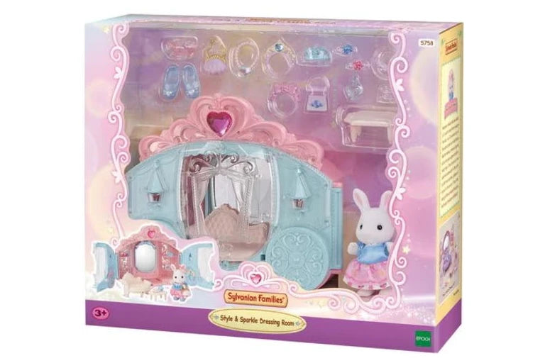 SYLVANIAN FAMILIES - STYLE AND SPARKLE DRESSING ROOM