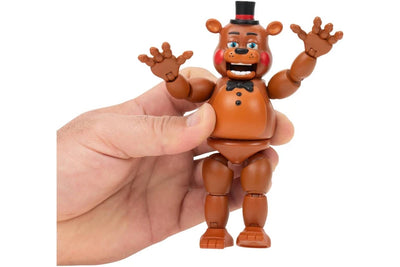 FIVE NIGHTS AT FREDDY'S - TOY FREDDY JUMP SCARE FIGURE - Toyworld Frankston