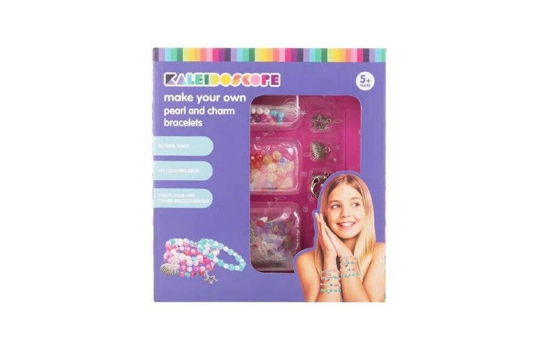 KALEIDOSCOPE CREATE YOUR OWN PEARL AND CHARM BRACELET - Toyworld Frankston