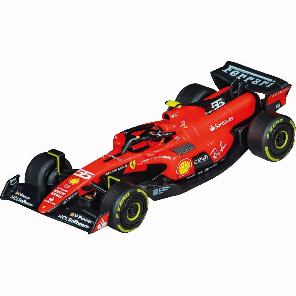 CARRERA GO SLOT CAR SET 1:43 FLYING LAP - F1 FERRARI AND RED BULL