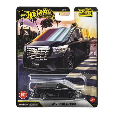 HOT WHEELS PREMIUM BOULEVARD 151 - 2015 TOYOTA ALPHARD