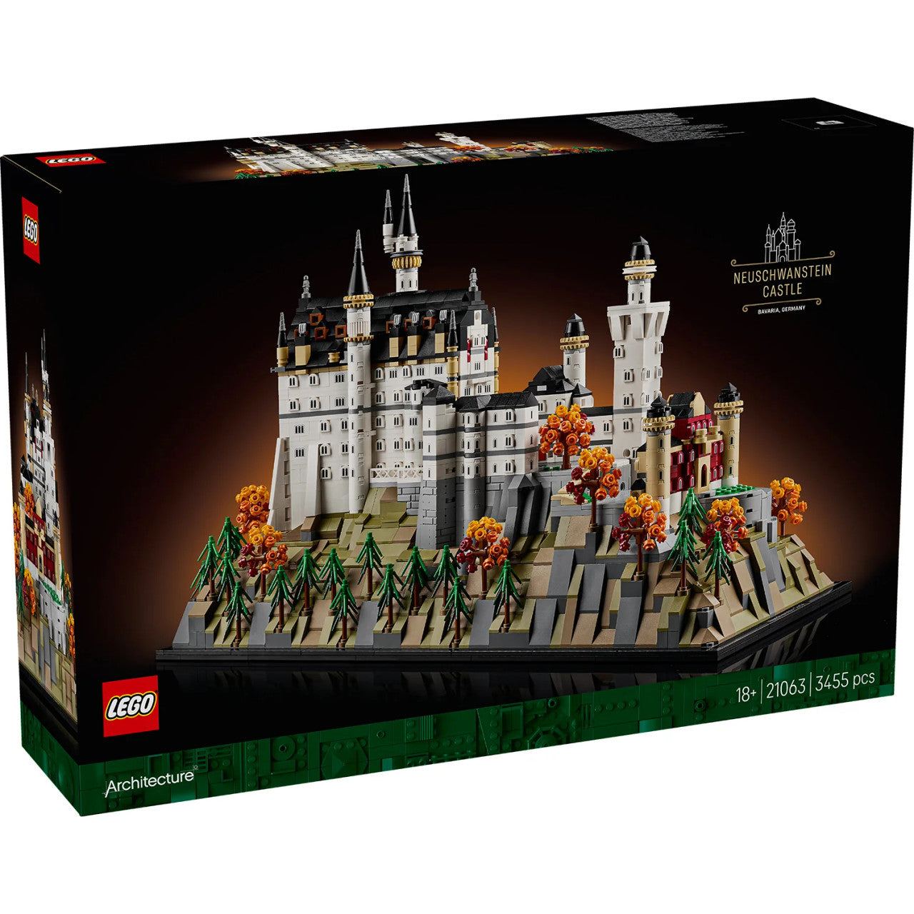 LEGO 21063 ARCHITECTURE - NEUSCHWANSTEIN CASTLE - Toyworld Frankston