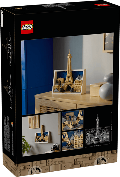 LEGO 21064 ARCHITECTURE PARIS - CITY OF LOVE - Toyworld Frankston