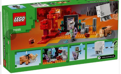LEGO 21255 MINECRAFT THE NETHER PORTAL AMBUSH - Toyworld Frankston
