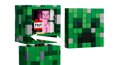LEGO 21276 MINECRAFT - THE CREEPER - Toyworld Frankston