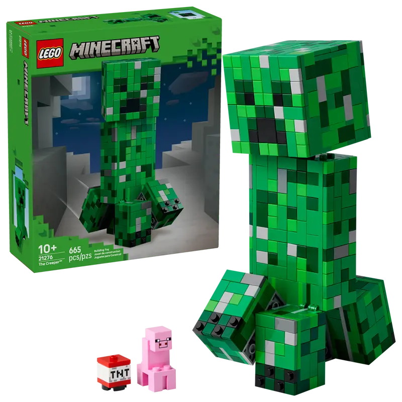 LEGO 21276 MINECRAFT - THE CREEPER - Toyworld Frankston