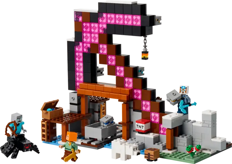 LEGO 21277 MINECRAFT - THE PICKAXE MINE - Toyworld Frankston