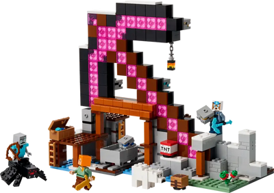 LEGO 21277 MINECRAFT - THE PICKAXE MINE - Toyworld Frankston