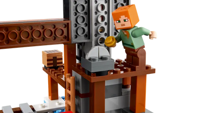 LEGO 21277 MINECRAFT - THE PICKAXE MINE - Toyworld Frankston
