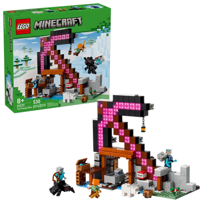 LEGO 21277 MINECRAFT - THE PICKAXE MINE - Toyworld Frankston