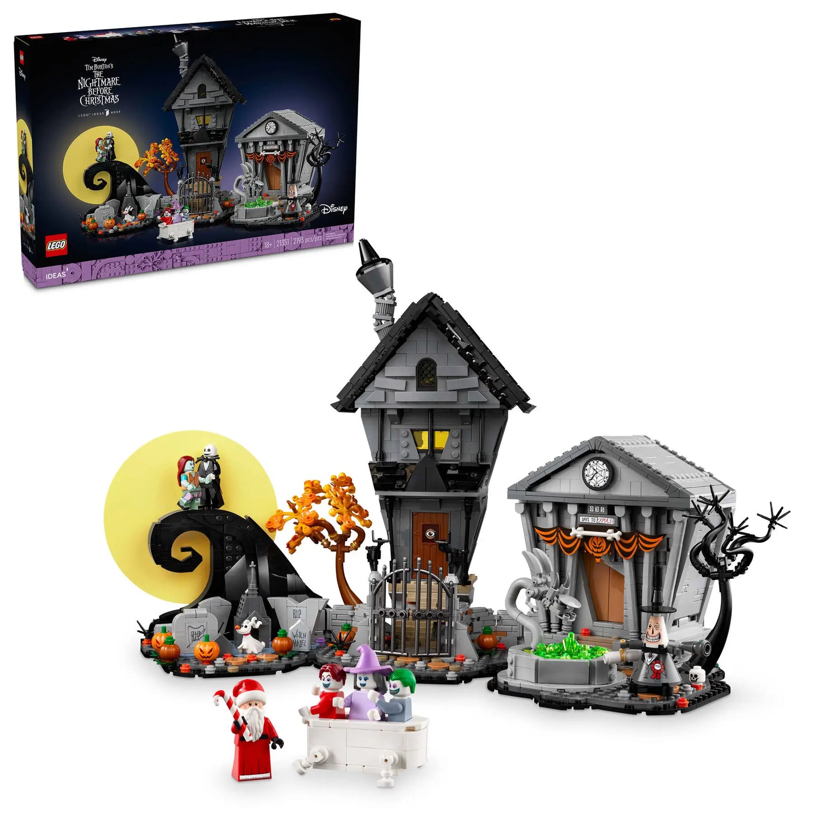 LEGO 21351 IDEAS - TIM BURTON'S THE NIGHTMARE BEFORE CHRISTMAS