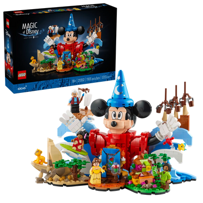 LEGO 21352 IDEAS  MAGIC OF DISNEY - Toyworld Frankston