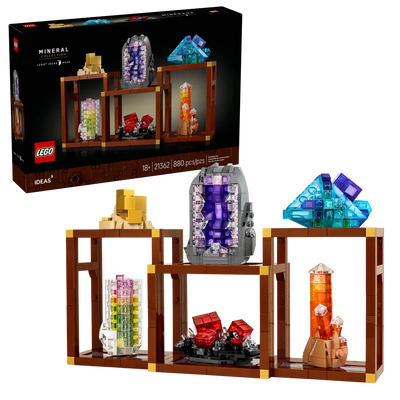 LEGO 21362 IDEAS - MINERAL COLLECTION - Toyworld Frankston