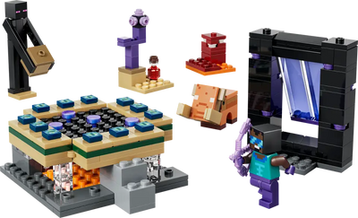 LEGO 21584 MINECRAFT - NETHER AND END PORTAL JOURNEY - Toyworld Frankston
