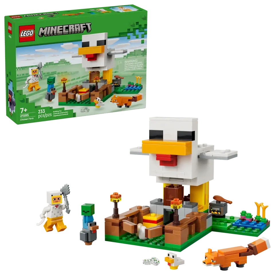 LEGO 21585 MINECRAFT - CHICKEN FARM - Toyworld Frankston