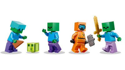 LEGO 21587 MINECRAFT - ZOMBIE DUNGEON - Toyworld Frankston