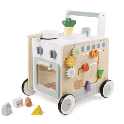 EDUFUN WOODEN PLAY KITCHEN WALKER - Toyworld Frankston