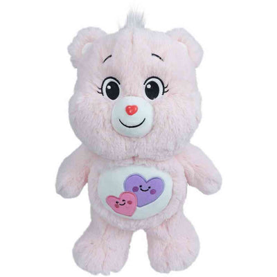 CARE BEAR STANDING MEDIUM PLUSH - SWEET MESSAGES BEAR - Toyworld Frankston