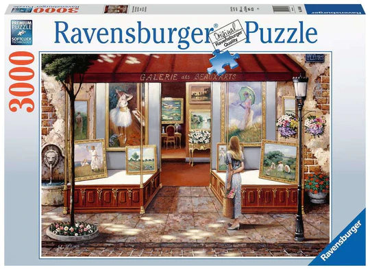 RAVENSBURGER  164660 - GALLERY OF FINE ART 3000 PIECE PUZZLE - Toyworld Frankston