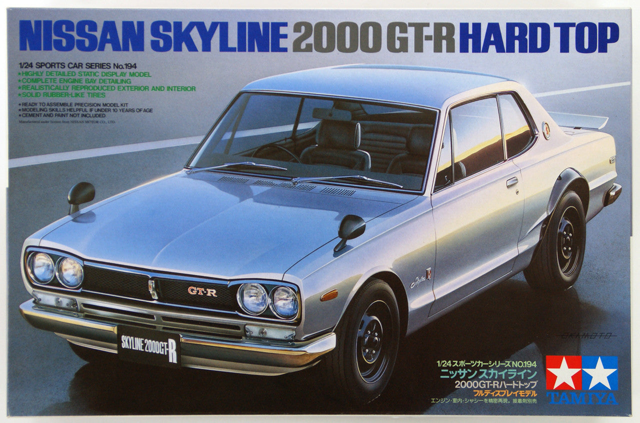 TAMIYA NISSAN SKYLINE 2000 GT-R HARD TOP - Toyworld Frankston