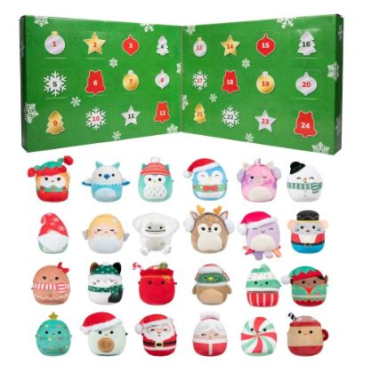 SQUISHMALLOWS MICROMALLOWS 24 PIECE ADVENT CALENDAR