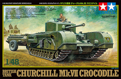 TAMIYA 1/48 BRITISH TANK CHURCHILL MK.VI CROCODILE - Toyworld Frankston