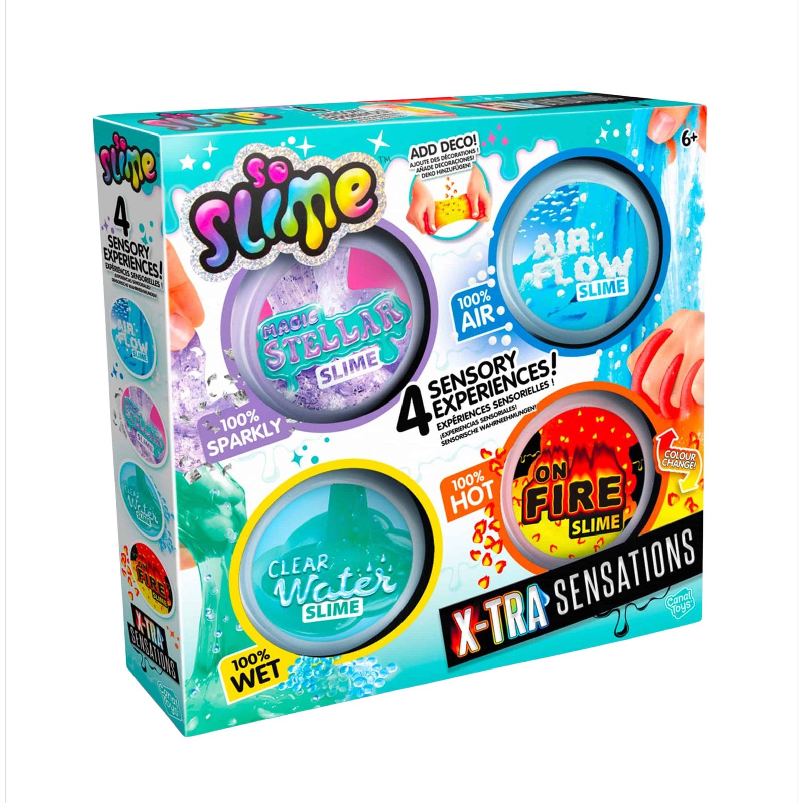 SO SLIME DIY - X-TRA SENSTIONS SET OF 4