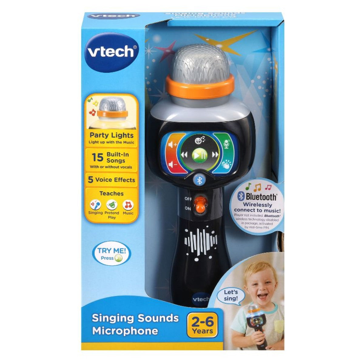 VTECH - SINGING SOUNDS MICROPHONE - Toyworld Frankston