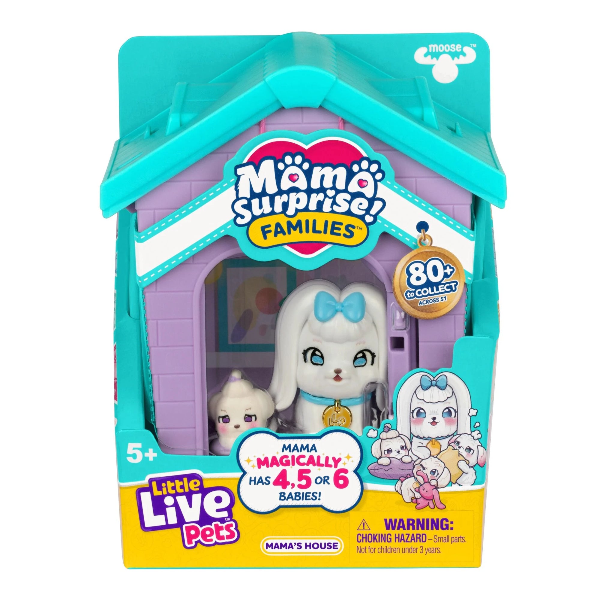 LITTLE LIVE PETS MAMA SUPRISE FAMILIES - MALTESE FAMILY